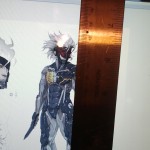 Measuring Raiden's reference photo height