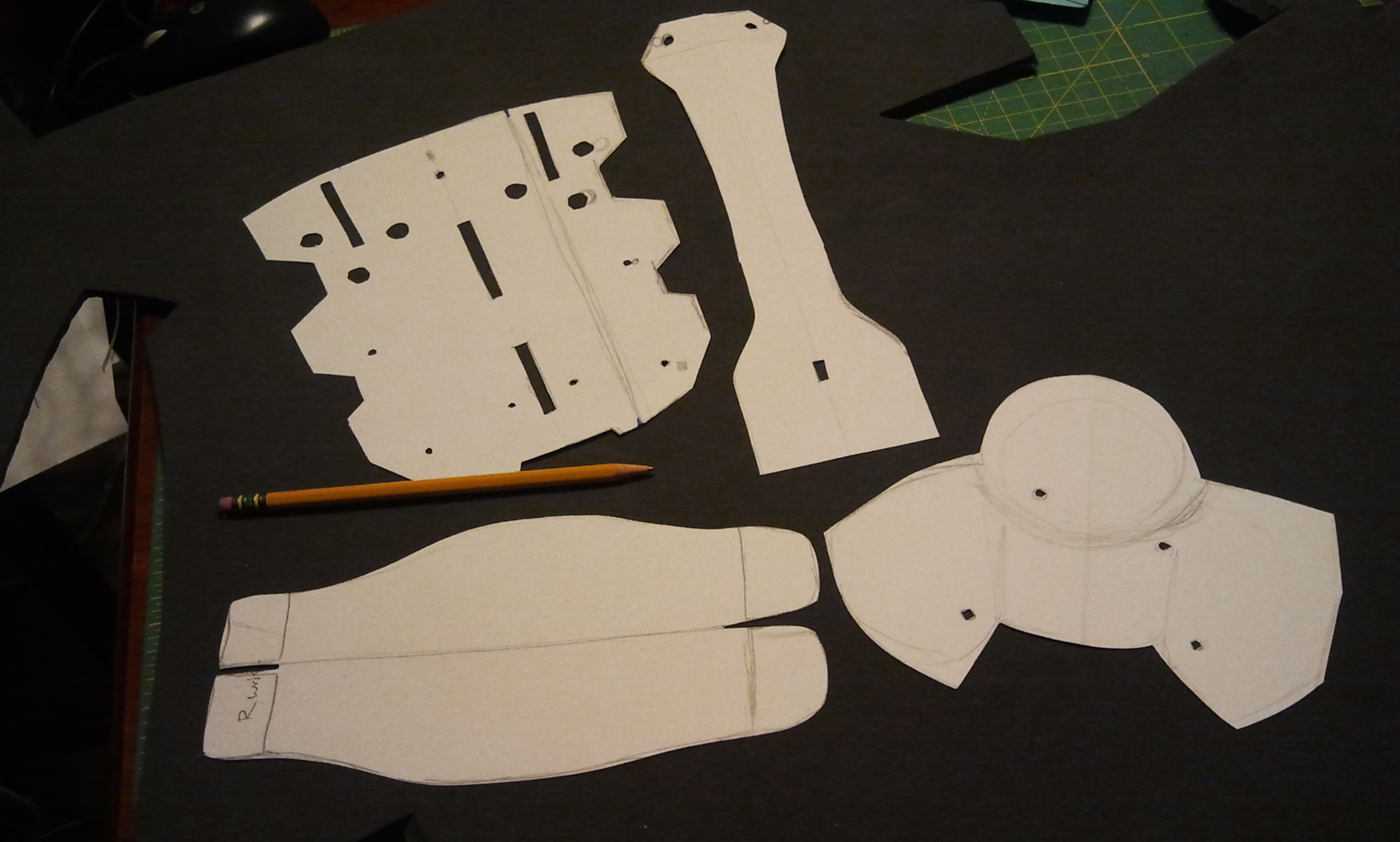 Raiden Full Foam Pepakura File Templates - Metal Gear Rising